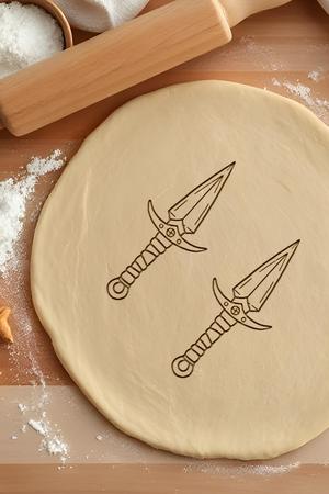 Knife Cookie Cutter, Biscuit Cutter