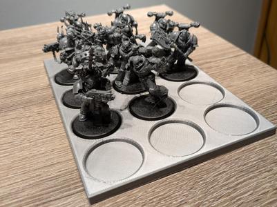 32mm Miniature Trays for Storage or Moving