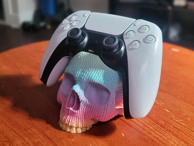 KNITTED SKULL CONTROLLER HOLDER || Playstation 5