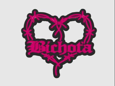 BICHOTA CAROL G keychain pendant charm