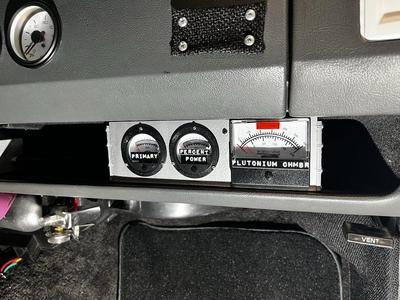 Scaled down BTTF Plutonium Gauge 