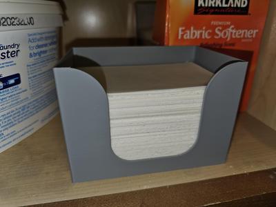 Laundry Detergent Sheet Holder