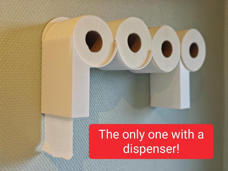 POOP v2.0 - The toilet roll dispenser!