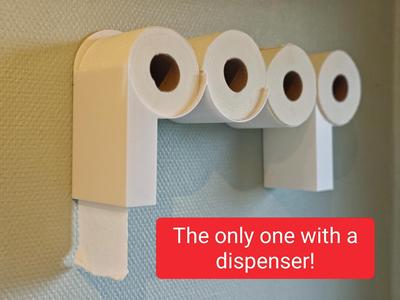 POOP v2.0 - The toilet roll dispenser!