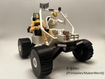 NASA Artemis Lunar Terrain Vehicle (Moon buggy) V1B104