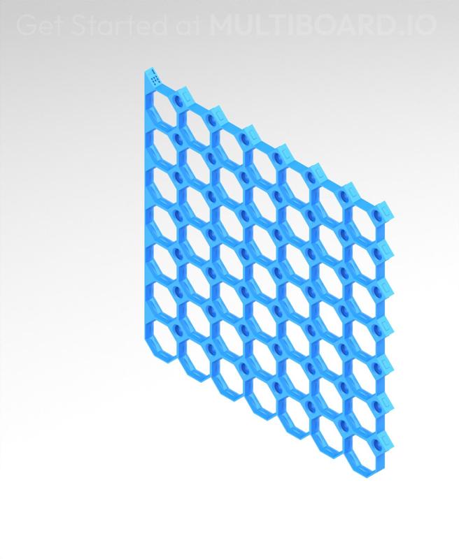7x7 Left Edge - Multiboard Border Tile
