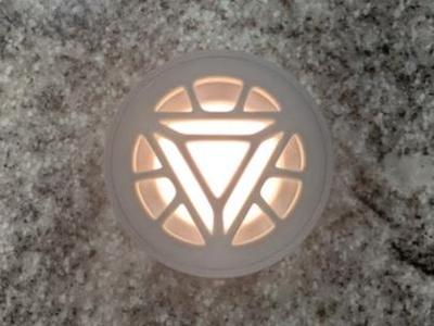 Iron Man Arc Reactor for LED Puck Light KC007