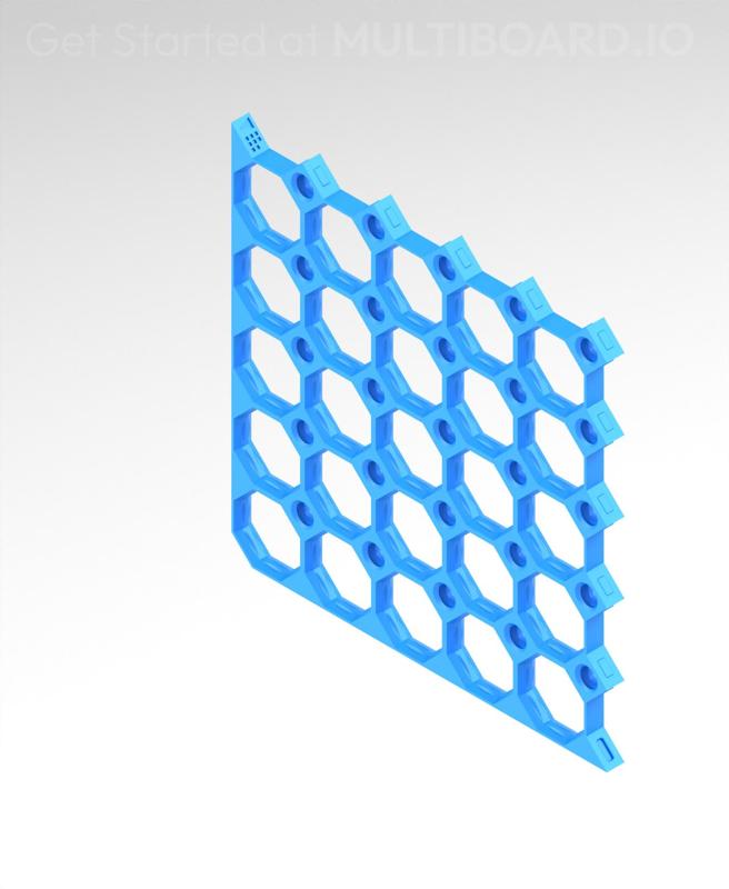 5x5 Bottom Left Corner - Multiboard Border Tile