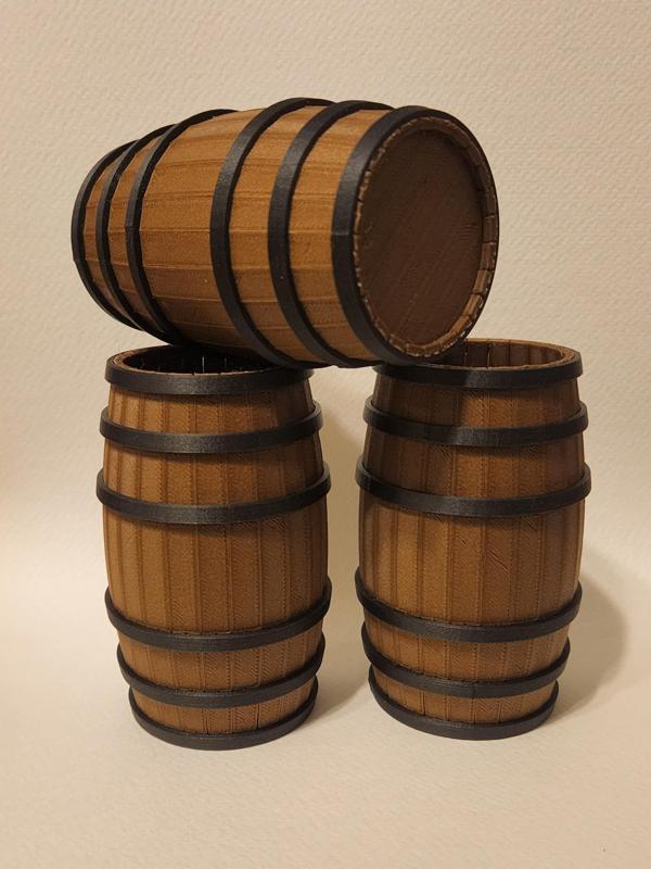 Tiny Barrel Pencil Cup