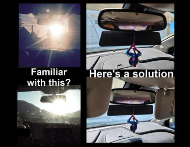 #0175 Third Sun Visor - Under the Mirror