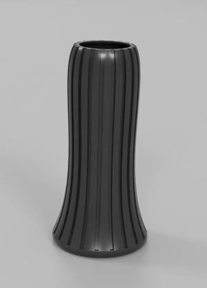 vase with a slender elongated body