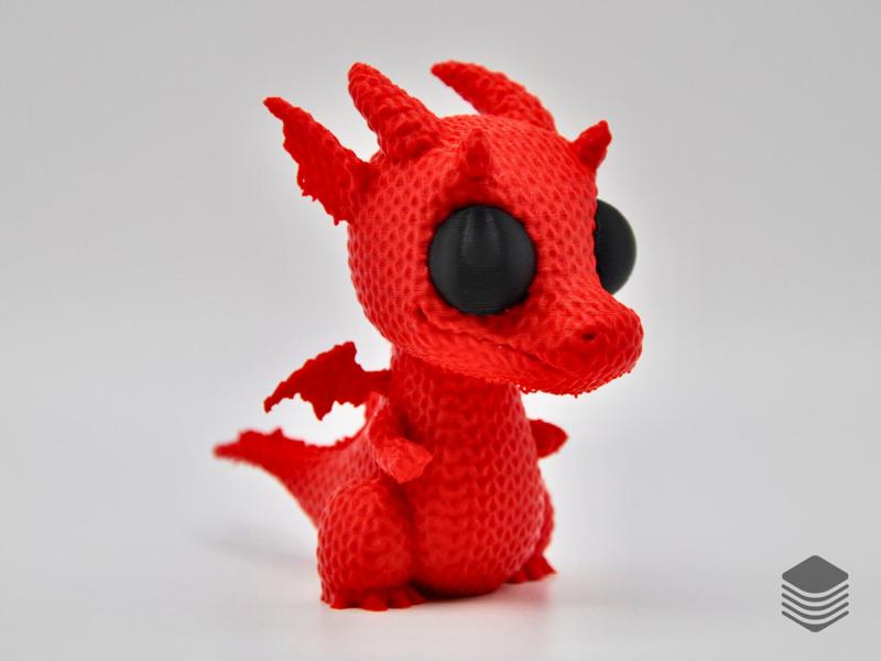 Knitted Dragon