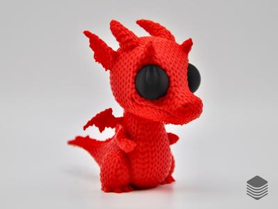 Knitted Dragon