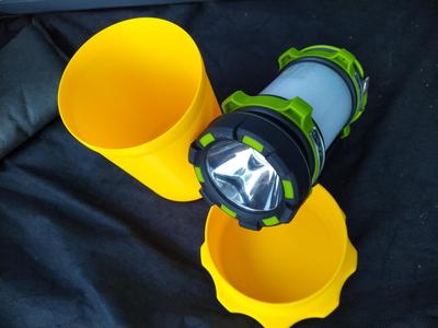 Aufbewahrungsgehäuse für Lighting EVER LE LED Handscheinwerfer,  Aldi ADVENTURIDGE Campingleuchte