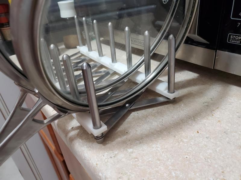Lid organizer accessory for IKEA Variera