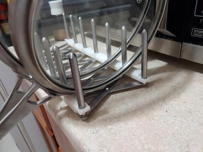 Lid organizer accessory for IKEA Variera