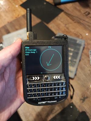 Meshtastic Slim T-Deck REMIX with fast charging