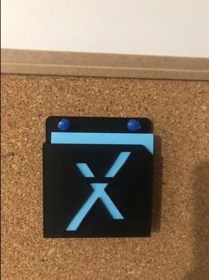 Post-it Holder for Corkboard