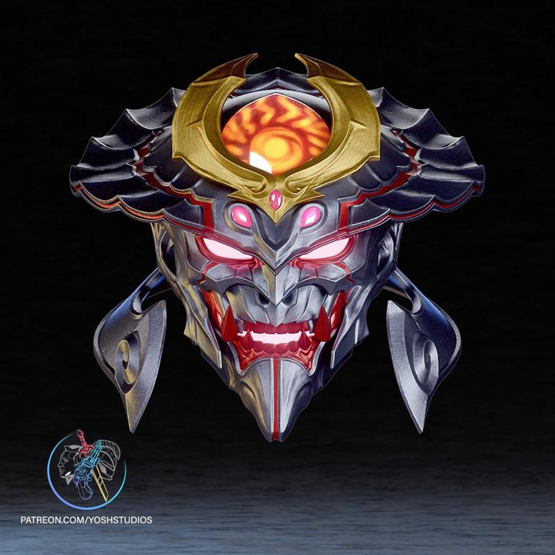 Yoshimitsu Helmet 3D Printer STL File