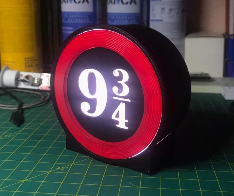 Harry Potter Platform 9 3/4 Lamp