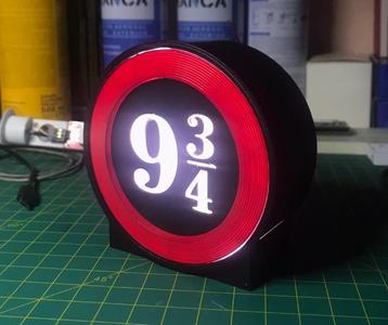 Harry Potter Platform 9 3/4 Lamp