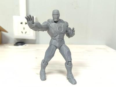 Iron Man Figurine, Battle Pose, PIP Painted Version