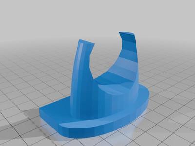 Vertical pipette mount for Finnpipette