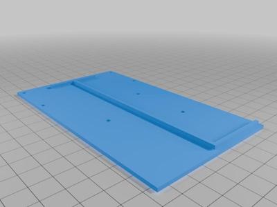 Tentaku Mechanical Calculator plate and backplate