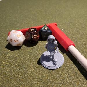 TTRPG Dice Stick End