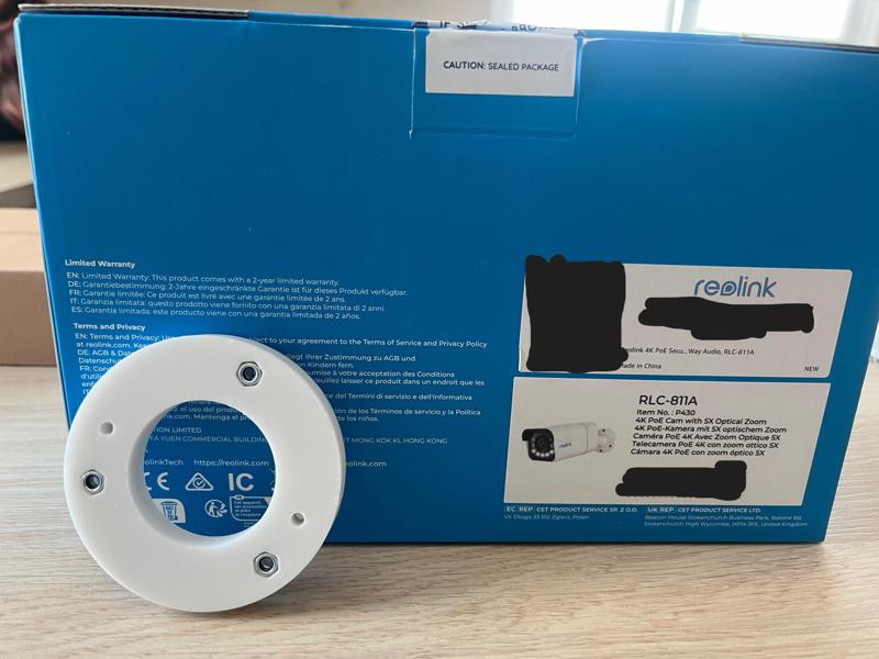 Reolink RLC-811A Adapter für Unterputz Dose.