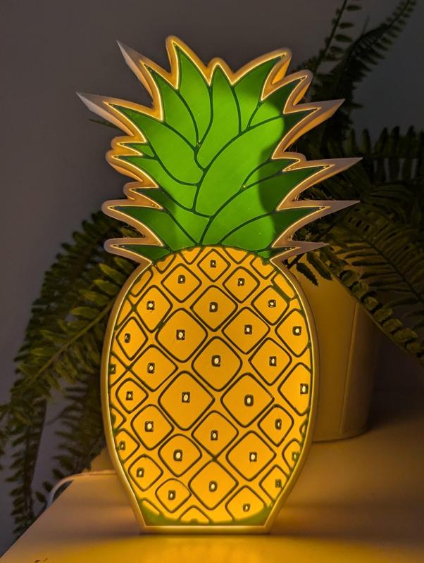 Lampe LED ananas - pineapple lamp led