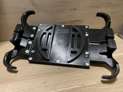 1" Ball mount Holder for Galaxy A9+ (In a case)