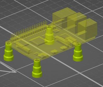 Bumbag component for Raspberry Pi 4b