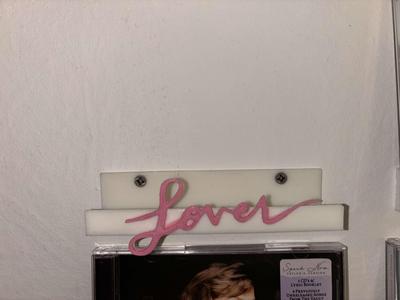 Taylor Swift, Lover, CD holder wall mounted