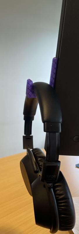Monitor Headset Holder