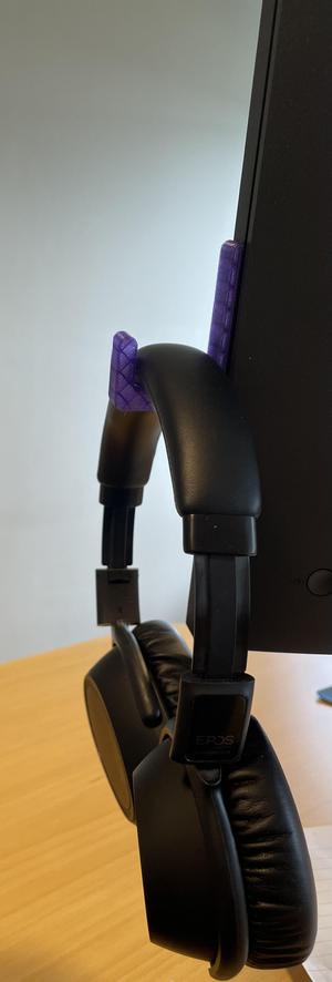 Monitor Headset Holder