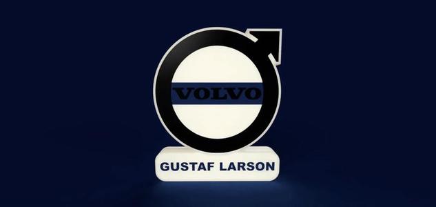 Volvo Sign – LED Strip Compatible