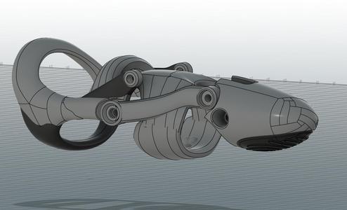 Left Finger BioMech Prosthesis V2 beta
