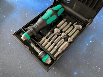 Wera countersink and tap combination set