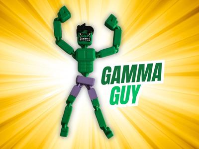 Gamma Guy – Hero Figure | ArticuLeague S1