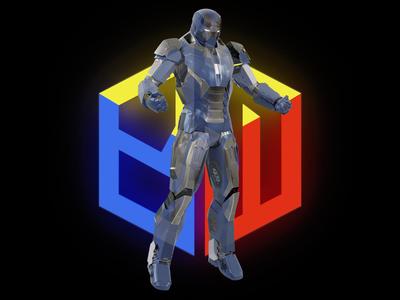 Iron Man Mark 23 Shotgun 