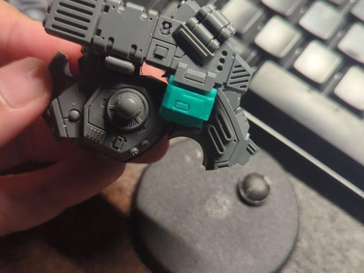 Ghost Keel- Fusion collider, Weapon Support System