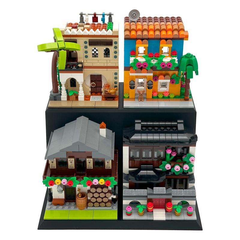 Display Stand for LEGO GWP Houses of the World / Stores