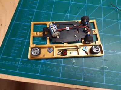 Slot car tray caddy