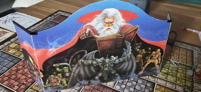 Hero Quest Screen Holder / Hero Quest Sichtschutzhalter