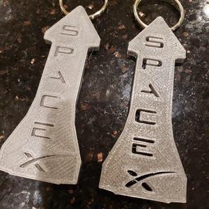 SN10 SpaceX Starship Keychain