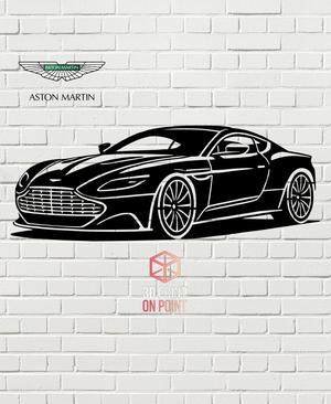 ASTON MARTIN DB - 2D WALL ART #1