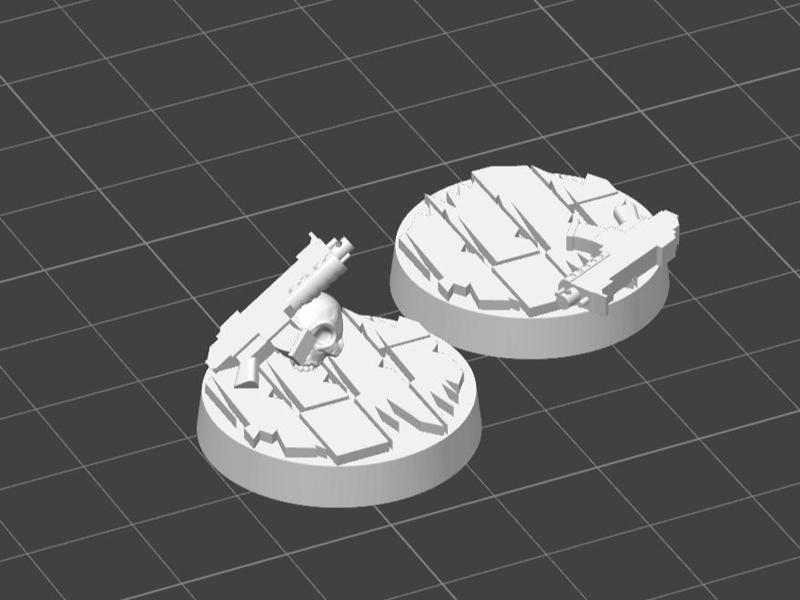 25mm bases with bolter
