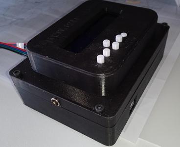 All in One OpenAstroTracker Case for MKS 2.1 with heat sink screen and power socket