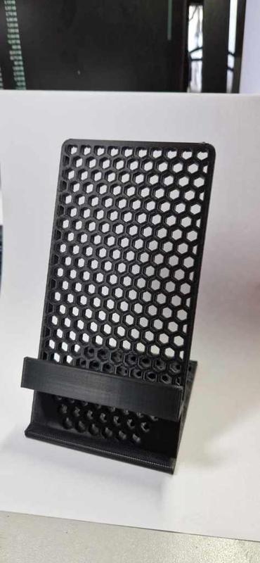Honeycomb phone stand